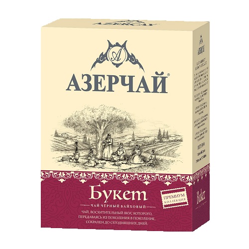 Азерчай чай черный Букет, Premium collection, 100 гр